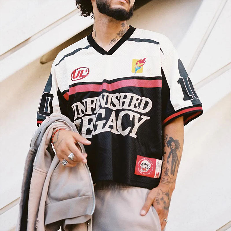 #10 Unfinished Legacy American Football Shirt
