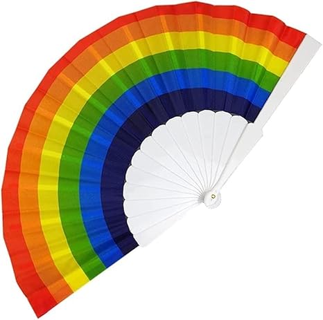 Small Rainbow Fan