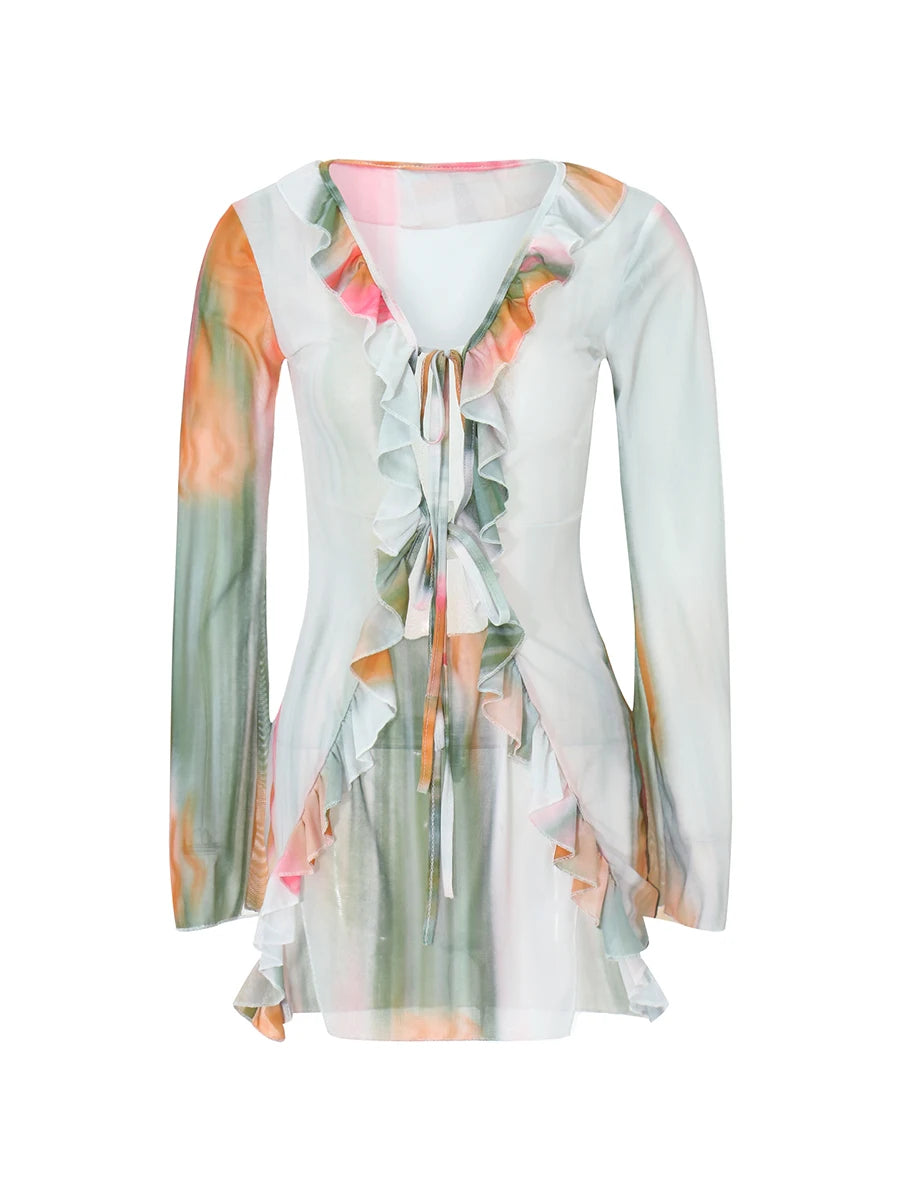 Serena Skies Mini Dress