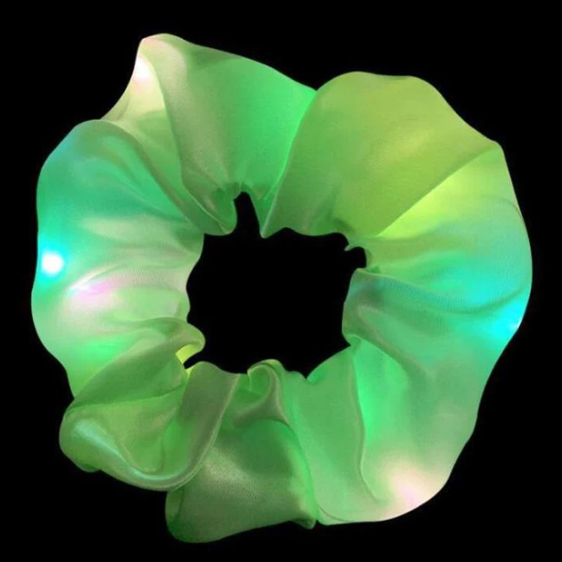 Glowing Scrunchies