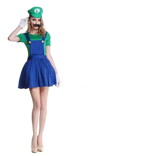 Super Luigi Woman Costume