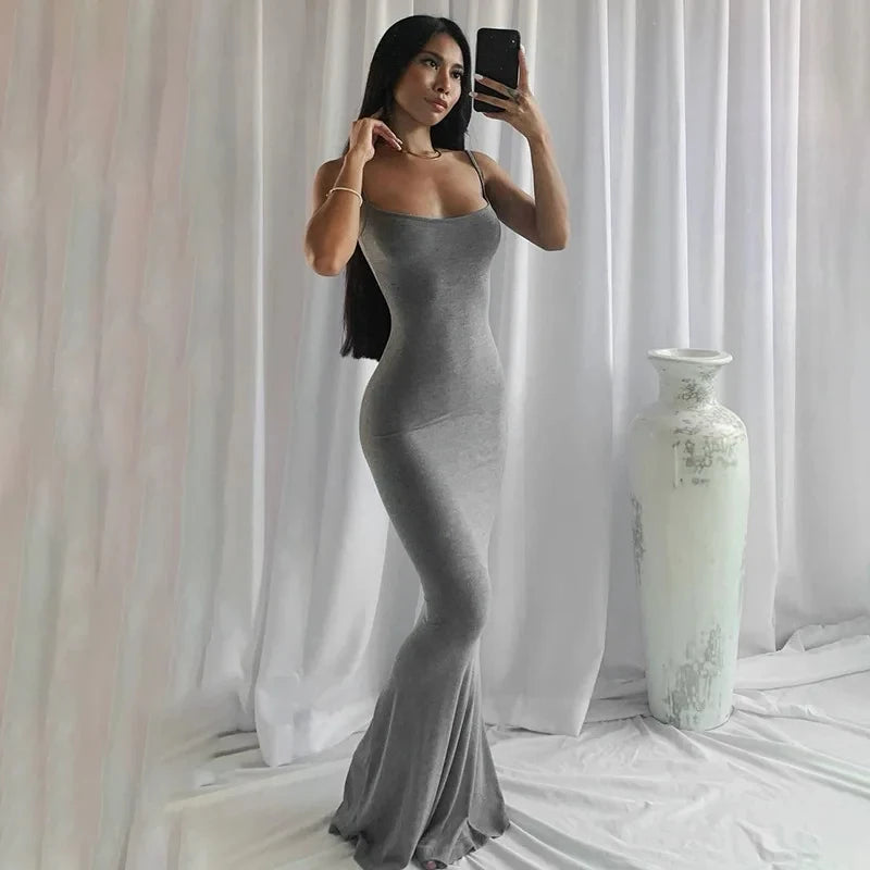 Grey Bodycon Dress