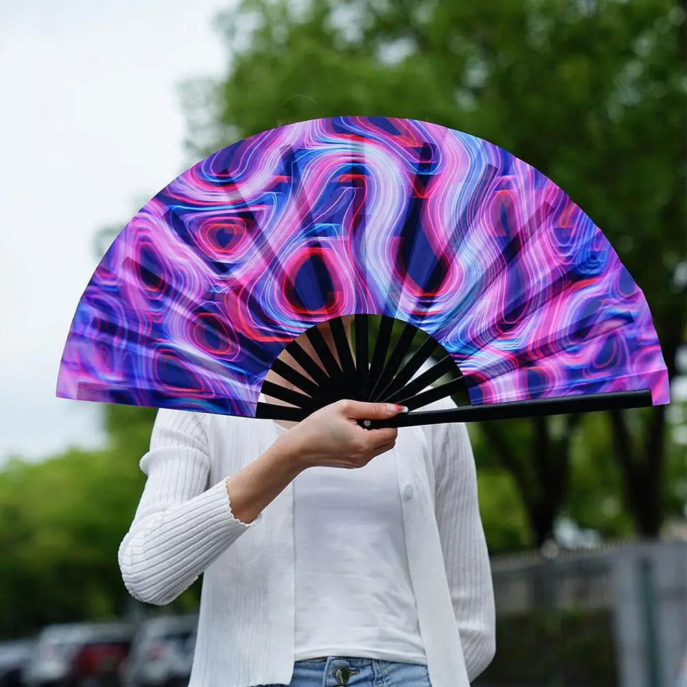 Trippy Purple Fan