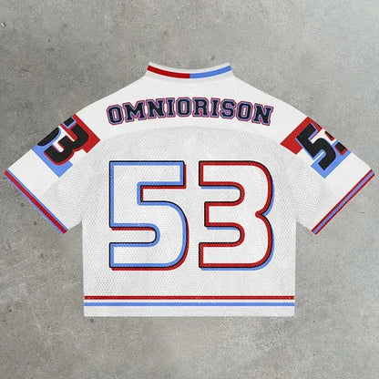 #53 Race Life American Football Shirt