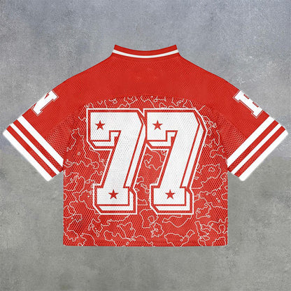 #77 Blossom American Football Shirt