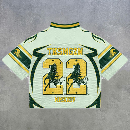 #22 Horses American Football Shirt