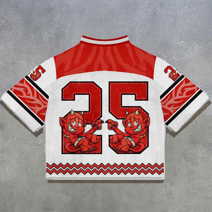 #25 Devil American Football Shirt