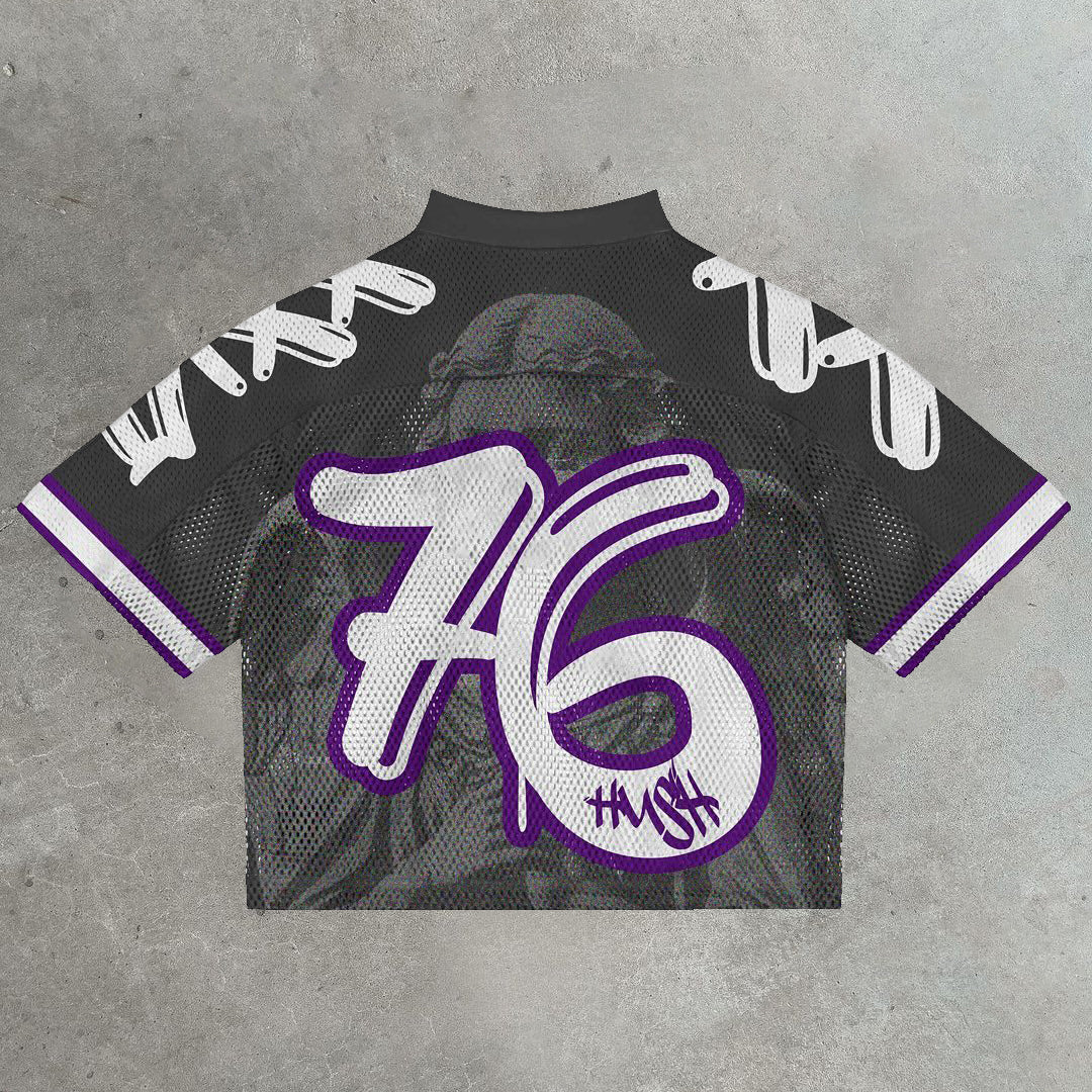 #76 Hush American Football Shirt