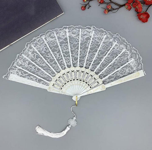 White Vintage Fan