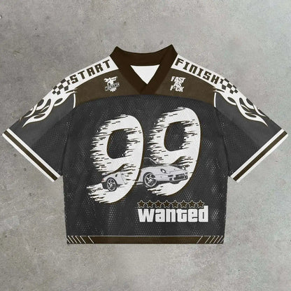 #99 Wanted American Football Shirt