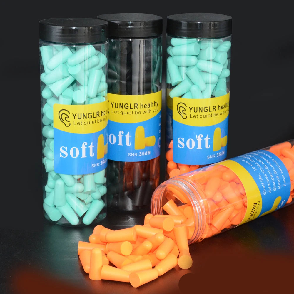 120pcs Foam Earplugs