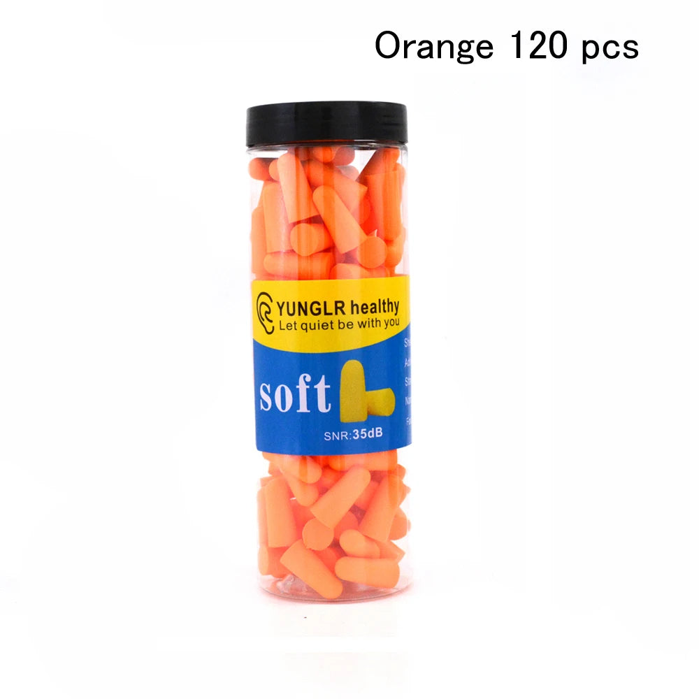 120pcs Foam Earplugs