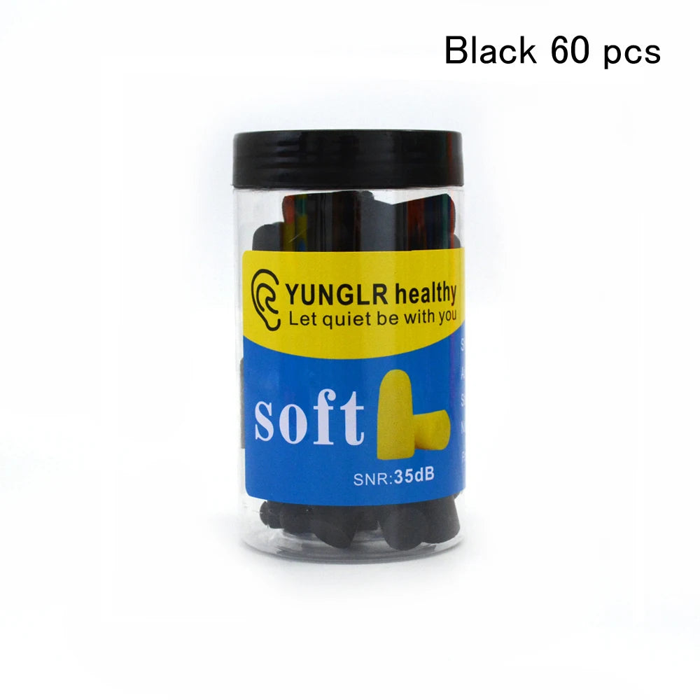 60pcs Foam Earplugs