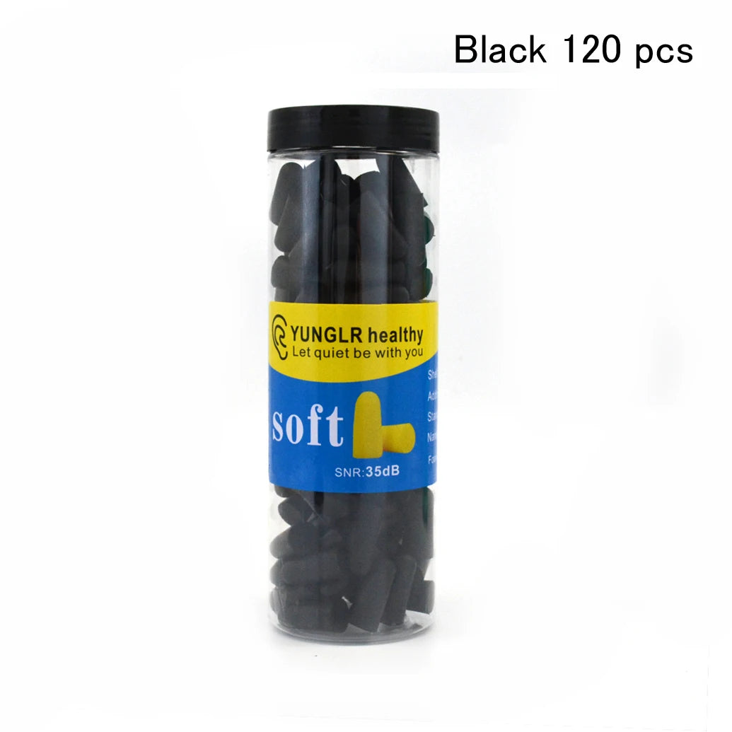 120pcs Foam Earplugs