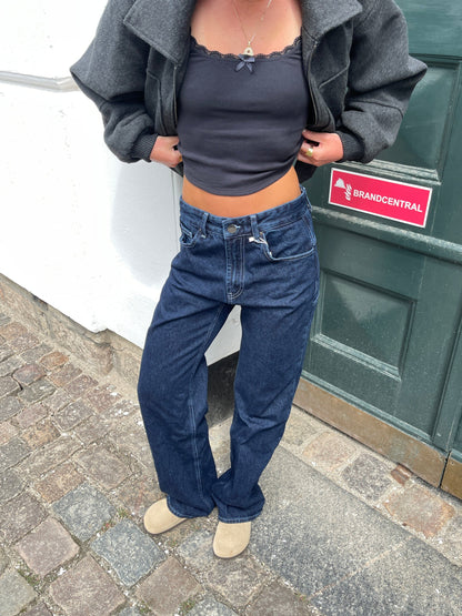 White Starflare Dark Jeans