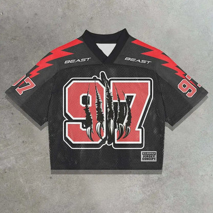 #97 Beast American Football Shirt
