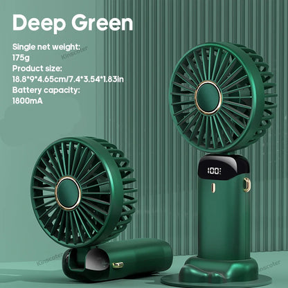 Foldable Fan with Phone Stand