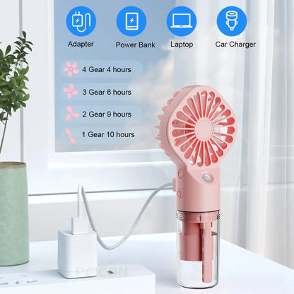 Portable Mini Humidifier Fan