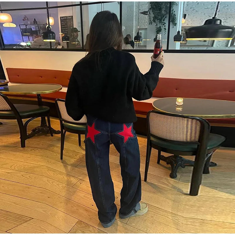 Red Starflare Dark Jeans