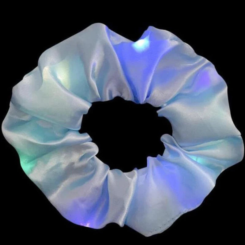 Glowing Scrunchies