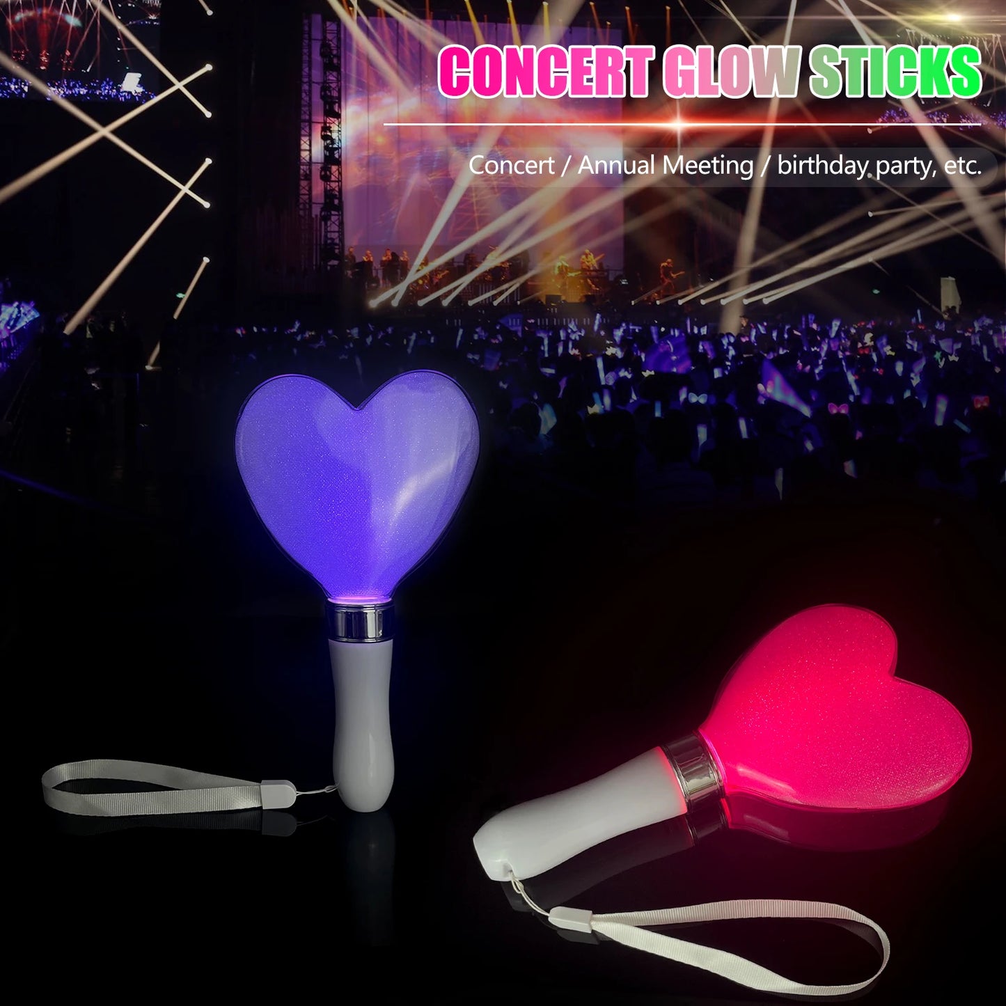 Heart LED Glow Stick