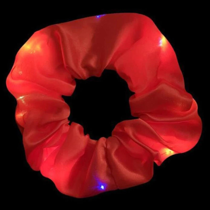 Glowing Scrunchies