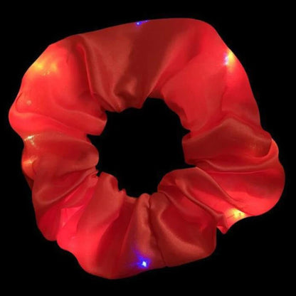Glowing Scrunchies