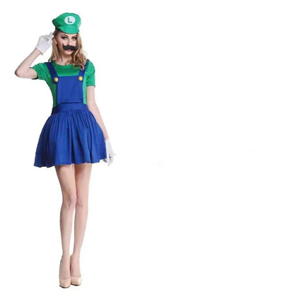Super Luigi Woman Costume
