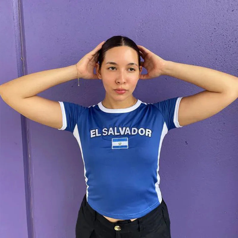 El Salvador Crop Top