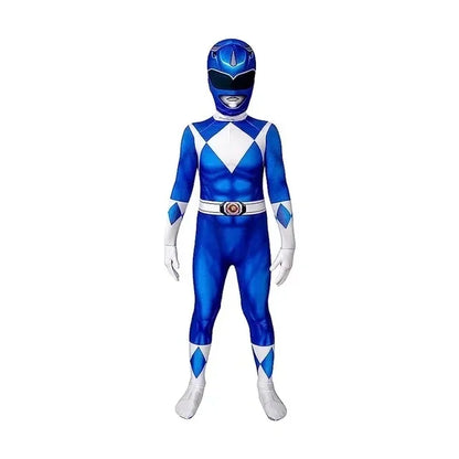 Blue Power Rangers Costume for kids