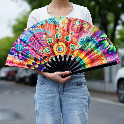 Trippy Flower Fan