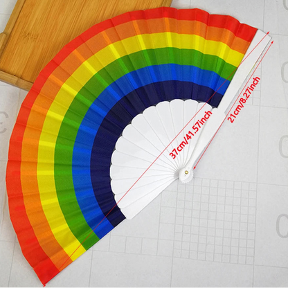 Small Rainbow Fan