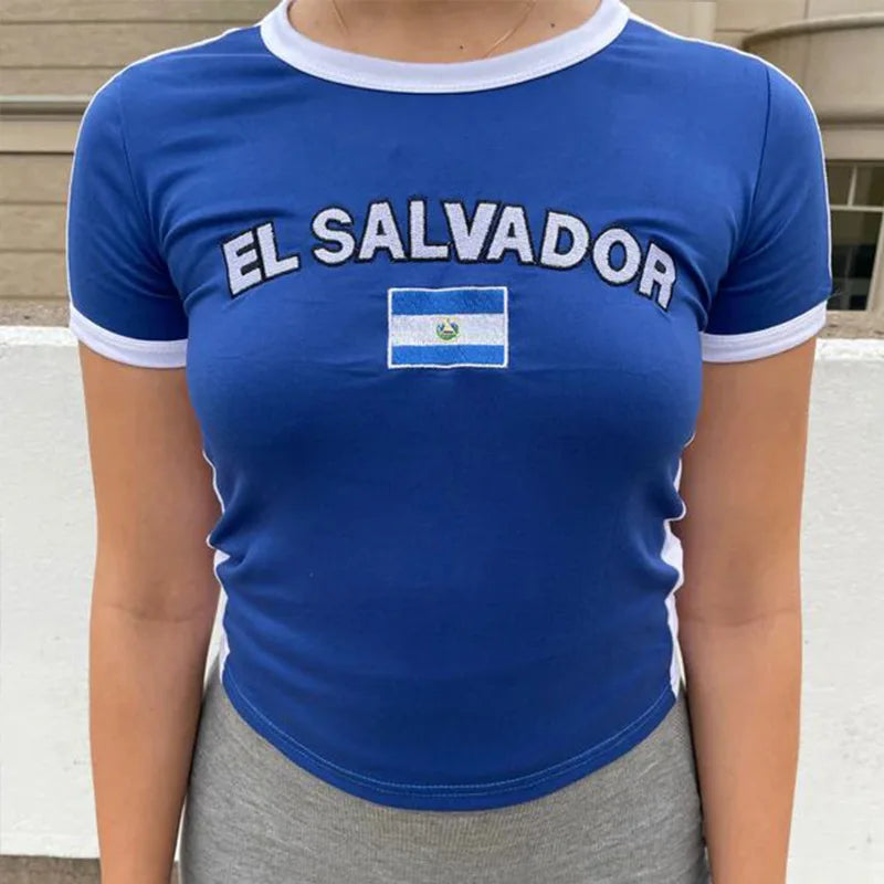 El Salvador Crop Top