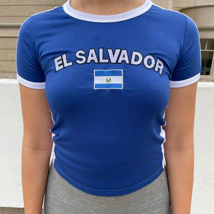 El Salvador Crop Top
