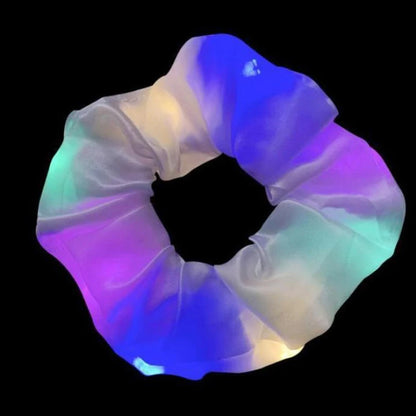 Glowing Scrunchies