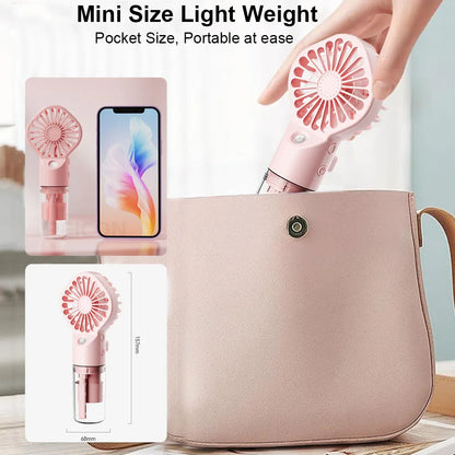 Portable Mini Humidifier Fan