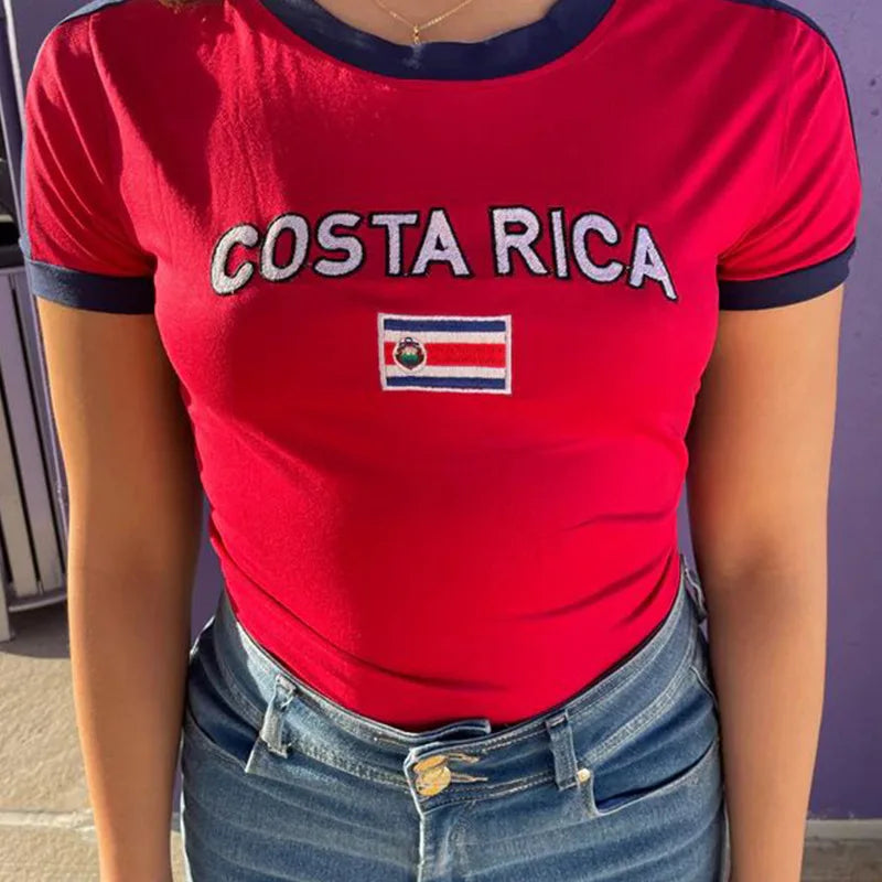 Costa Rica Crop Top