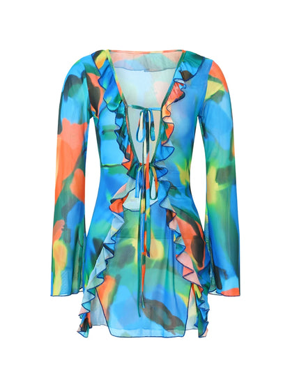 Serena Skies Mini Dress