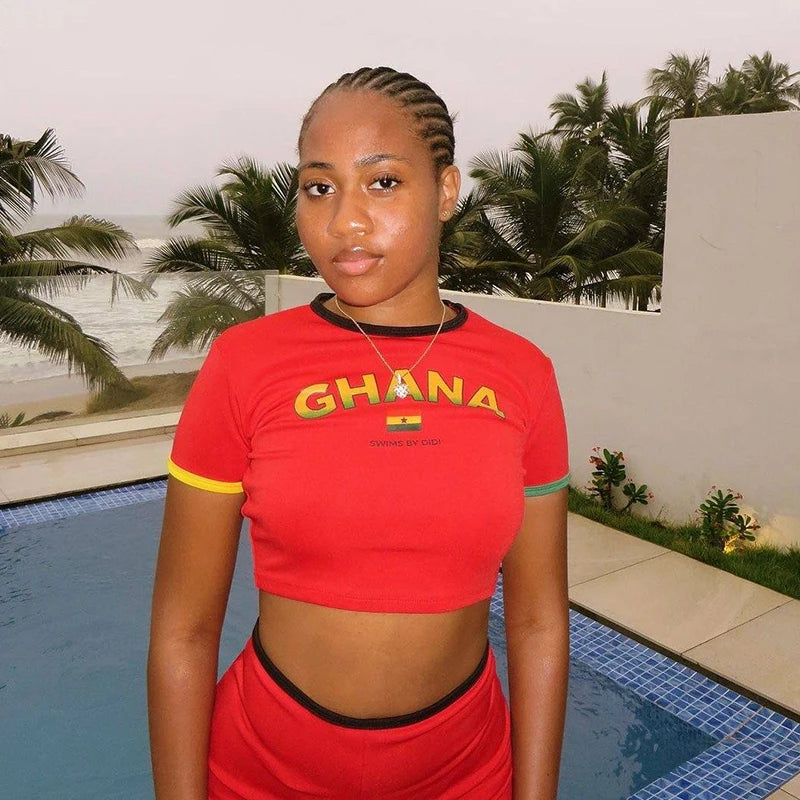 Ghana Crop Top