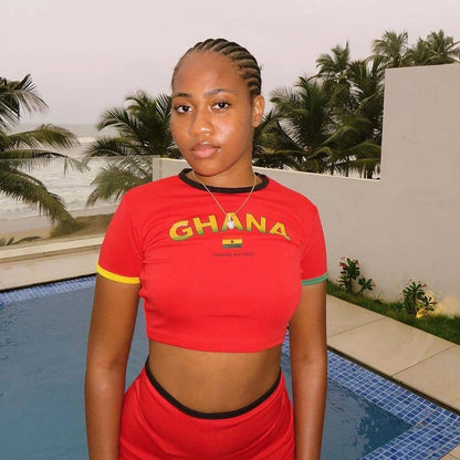 Ghana Crop Top