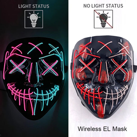 Pink/Blue Purge Mask