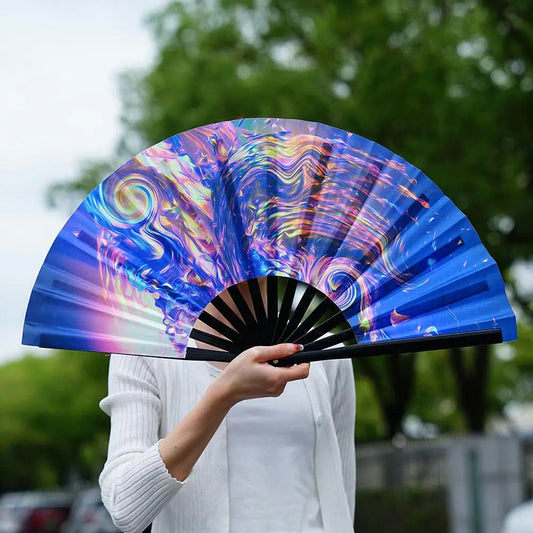 Trippy Galaxy Fan