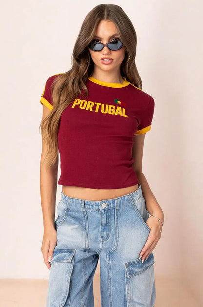 Portugal Crop Top
